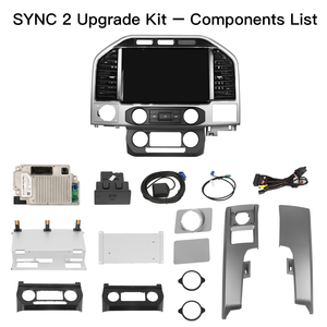 Carabc Nuovo Kit Multimediale Aggiornato per <span class=keywords><strong>Ford</strong></span> F150 F250 <span class=keywords><strong>2015</strong></span>-2020 SYNC3 da 8 a 12 Pollici Schermo Stile OEM Lincoln - Product Image 6