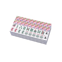 Tuiles de Mahjong en Acrylique Transfrontalières les Plus Vendues – Mini Jeu de Poker Américain Portable et Personnalisable pour le Divertissement à Domicile (Échantillons)