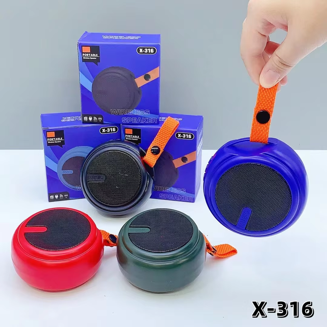 Bluetooth Speaker with HD Sound, Portable Wireless  for Home/Party/Outdoor/Beach, Electronic Gadgets, Birthday Gift (Black