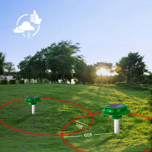 2024 paku di taman X-PEST penghalau ular surya bergetar kuat efektif mendorong tegangan ular Away berkelok penolak tahi lalat - Product Image 3