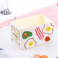 Boîte à hamburger jetable personnalisée en papier de qualité alimentaire à prix abordable