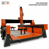 Machine de fraisage CNC 5 axes pour la fabrication de moules en mousse EPS, routeur CNC ATC, centre de découpe de mousse pour prototypes et modèles à grande échelle