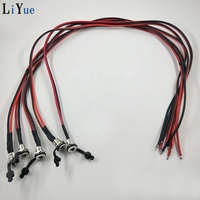 Connecteurs jack d'alimentation femelle en cc, 2.5mm, 2.1mm, 1.35mm, 2.5x5.5