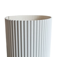 Panneaux muraux en bois cannelé 3D, panneaux muraux ondulés, panneaux cannelés courbés, panneaux en MDF flexible/pliable, panneaux en bois cannelé