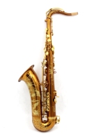 Eastern Rust-Resistant Brass Tenor Saxophone with Dark Gold Lacquer