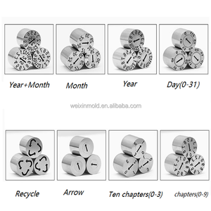 2026模具耐热<span class=keywords><strong>PI</strong></span>板现场交换日期标记插入物 - Product Image 3