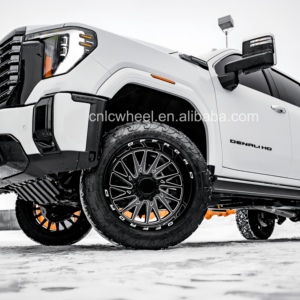 Jantes de camion en aluminium de style Deep Dish de 20 à 26 pouces 5x139.7 6x135 6x139.7 8x165.1 pour H2 F150 <span class=keywords><strong>Bronco</strong></span> Ram 1500 GMC Chevy Silverado - Product Image 6