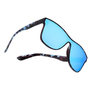 الأزرق السلحفاة الخلاطات المطاط ماتي إنهاء عدسات قطبية Tr 90 نظارات شمسية رياضية