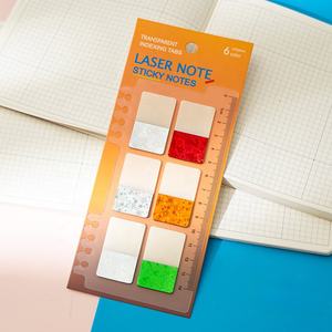 Pestañas de índice adhesivas grabables y reposicionables Pestañas de archivo Banderas Marcadores de página de colores Etiquetas para leer notas, clasificar archivos - Product Image 4