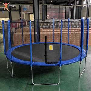 <span class=keywords><strong>Trampoline</strong></span> rond de <span class=keywords><strong>6</strong></span> pieds de 14 pieds et <span class=keywords><strong>filet</strong></span> de sécurité avec manchons en PVC - Product Image 2