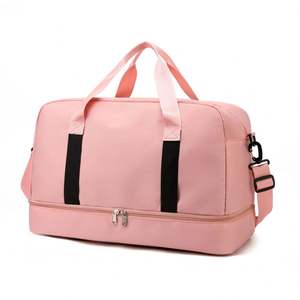 Sac de sport de grande capacité, imperméable, séparation sec/humide, sac de yoga, compartiment à chaussures indépendant - Product Image 1