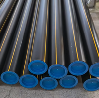Tuyaux en polyéthylène haute densité (HDPE) à bon prix, 4-6 pouces (DN16-DN1600), PE100 PN10-PN16, pour l'alimentation en eau