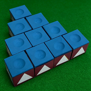 Cubos de <span class=keywords><strong>Tiza</strong></span> de <span class=keywords><strong>Billar</strong></span> Azules Profesionales y Duraderos S.Q.F, <span class=keywords><strong>Tiza</strong></span> de Alta Calidad No Tóxica para Puntas de Cuero, Tamaño Estándar para <span class=keywords><strong>Billar</strong></span> y Snooker - Product Image 3