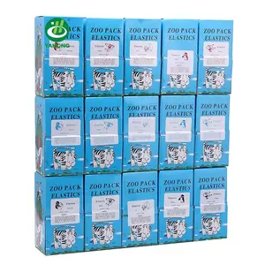 Orthodontic 5.0 OZ Rubber Bands Latex Braces Force 5 Sizes 5000pcs/Box