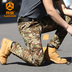 <span class=keywords><strong>Pantaloni</strong></span> tattici da uomo <span class=keywords><strong>pantaloni</strong></span> estivi da trekking da donna tute per forze speciali <span class=keywords><strong>con</strong></span> più capacità di carico impermeabile traspirante - Product Image 3