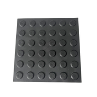 Indicateurs de surface tactiles en caoutchouc : Dômes coupés et dalles directionnelles pour la sécurité des piétons aveugles – Revêtement de sol tactile