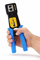 Pince à sertir professionnelle Goldtool TTK-111 RJ45 pour la terminaison de câbles réseau, kit de câblage sur site