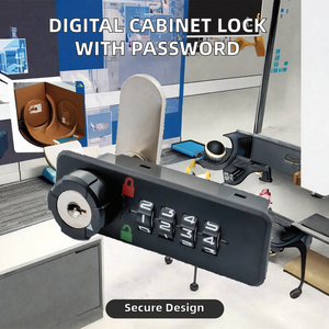 Zinc Alloy Mechanical Combination Cam <b>Lock</b> with Hidden Password Security for <b>Cabinets</b> & Drawers - Product Image 3