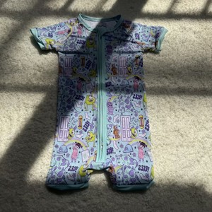 批发最新设计竹纤维短裤，适合婴幼儿，舒适竹纤维短裤，各种印花竹纤维婴儿睡衣 - Product Image 2