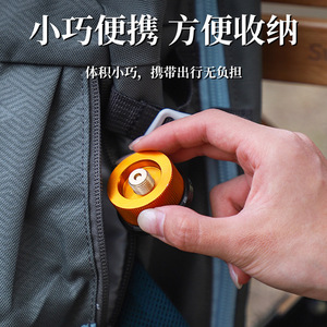 Adaptador de Estufa de Gas Portátil de Aleación de Aluminio con Bloqueo Automático, Conector para Estufa de Camping, Válvula para Cartucho de Gas - Product Image 2