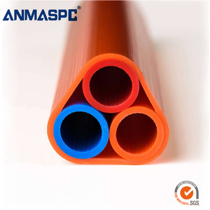 Paquete de microconductos de HDPE de 7 vías, 14/10mm, enterramiento directo para cable de fibra de soplado de aire, microconducto de fibra óptica - Product Image 2