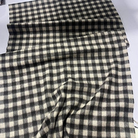Écharpe en cachemire et laine à carreaux Jancoco personnalisée pour femme, avec franges, style classique pour l'automne et l'hiver