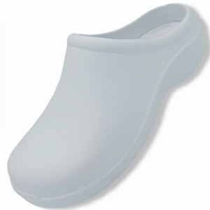 Zuecos de Trabajo para Uso <span class=keywords><strong>Sanitario</strong></span>, Hostelería, Peluquería y Estética - Parte Superior Sintética, Plantilla Extraíble, Suela Antideslizante, <span class=keywords><strong>Blanco</strong></span>, Talla 38 EU - Product Image 1