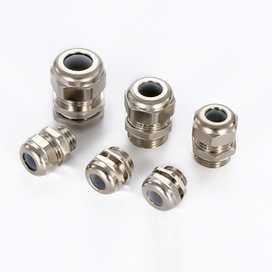 Presse-étoupe en laiton nickelé Kaiyue, protection IP68, résistant aux acides et aux alcalis, filetage PG9 pour connexions étanches sécurisées 4-8MM - Product Image 3
