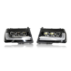 Feux de croisement LED DRL Feux de jour à 3 lentilles 12V Neuf 6000K 25W 2500 Lumens pour Land Cruiser LC100 1998-2003 - Product Image 6