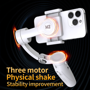 Stabilizzatore Portatile Mini 3-Axis per <span class=keywords><strong>Smartphone</strong></span> con Riconoscimento Facciale e Oggetti, Tracciamento AI 5.2 e Riconoscimento Gesti, Pieghevole - Product Image 3