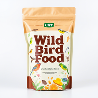 250g 500g 1kg Bird Seed Feed pp Doypack Bag Bolaminated Wild Bird Food Sack Bird Food Pouch