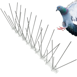 Spuntoni Anti-Uccelli in Acciaio Inox con Base in PC, 25CM 33CM 48CM, per Controllo Animali e Repellente per Piccioni - Product Image 6