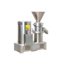 Machine à moudre les cacahuètes automatique à grande capacité à bas prix, moulin colloïdal, ligne de production de beurre de cacahuètes