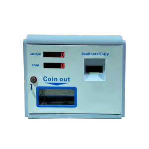 ATM 220V Mini tiền giấy Máy bán hàng tự động cho Đồng Xu Pusher mã thông báo Changer hóa đơn Máy trò chơi 1-năm bảo hành tiếng Anh bảng kim loại - Product Image 1