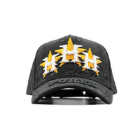 Topi Baseball Bass PVC Beard 6-Panel Adjustable Combed Cotton Empat Musim - Topi Olahraga Bordir Tangan Mewah Modis Sporty