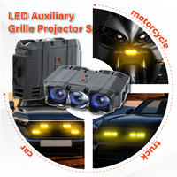 Projecteur LED BI à double couleur 240W 60000Lm ZDA3 H/L Beam Triple Laser pour tout-terrain 4x4 Jeep Moto Phare antibrouillard IP68