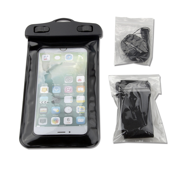 Customized IPX8 Waterproof Sports Phone Pouch with Adjustable Armband Phone Case Bag