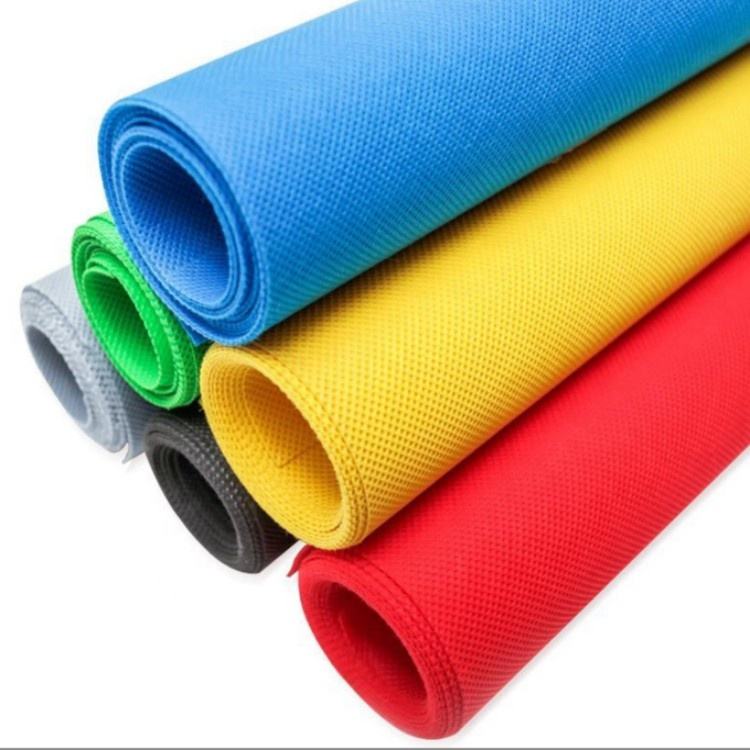 Recycled 1 5mm Thickness Nonwoven Fabric Needle Punched Hard Fabric Roll Breathable Eco-Friendly Polyester Wedding Industry Bag