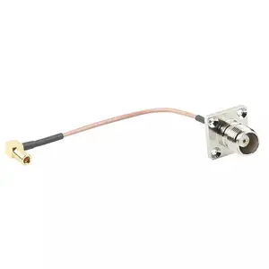 Custom 10cm Bend TNC femmina a SSMB RF cavo cavo coassiale antenna RG178 prolunga adattatore