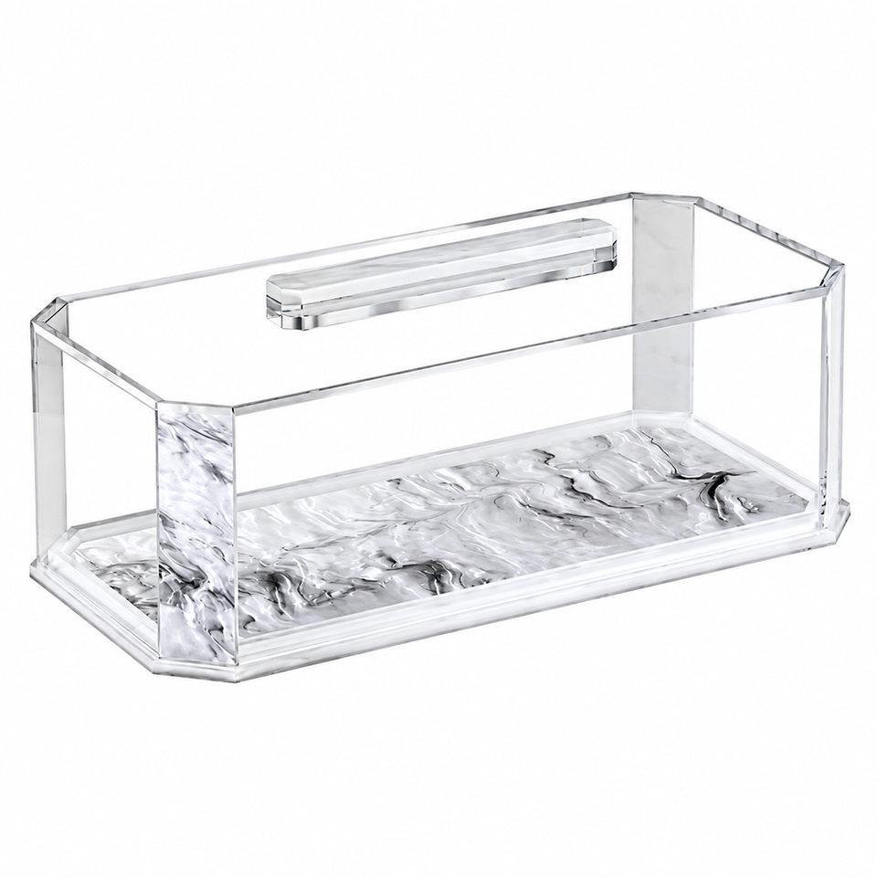 Html Box Display Type High Transparency Acrylic Cake Display Box Base Dustproof Baking ...