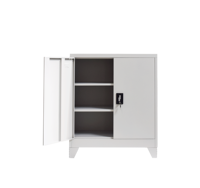 Meuble de bureau moderne Classeur de rangement en métal Classeurs en acier personnalisés avec étagères réglables Casier en acier