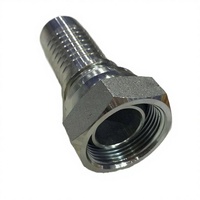Nouvel adaptateur en acier au carbone forgé haute pression, raccord de tube JIC mâle avec joint torique, coude à 45 degrés, raccord de tuyau réglable ISO9001