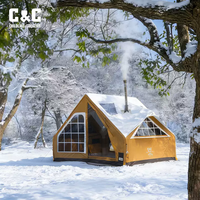 Tente gonflable d'extérieur CC "Peninsula" pour le camping, installation facile, stabilité, idéale pour les grandes familles, glamping.