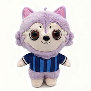 紫色のキツネのぬいぐるみブランド、ぬいぐるみ、ホリデーギフト、10CM、20CM、30CM、カスタムサイズ、カスタムぬいぐるみ、低MOQ - Product Image 2