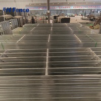 Panneaux pour moutons à prix direct usine, hauteur 1,8 mètre, en acier galvanisé, enclos modulaire pour pâturages et enclos d'alimentation