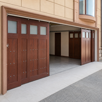 Porta da Garage Elettrica a Apertura Laterale in Lega di Alluminio di Lusso, Personalizzabile nel Colore, Alta Durezza, Resistente alle Intemperie, per Progetti Residenziali