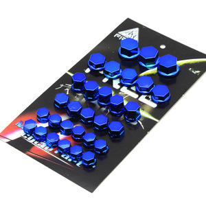 Accessori per Modifiche <span class=keywords><strong>Moto</strong></span>, Copri Viti Decorativi, Tappi per Viti Esagonali del Motore per Scooter - Product Image 2