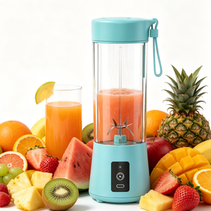 Wholesale USB <b>Bottle</b> Blender Portable Juicer Machine Mini Smoothie Cup Heavy Duty Ice Crusher For Shakes And Smoothies Gym - Product Image 1