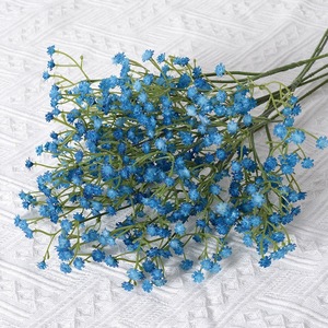 Fleurs artificielles réalistes en plastique à tige unique Gypsophila Baby's Breath pour mariage - Product Image 4