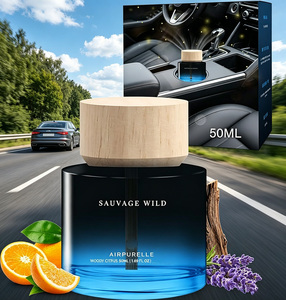Désodorisant de voiture le plus vendu pour hommes et femmes, <span class=keywords><strong>parfum</strong></span> naturel figue, violette et clou de girofle pour diffuseur de véhicule - Product Image 1